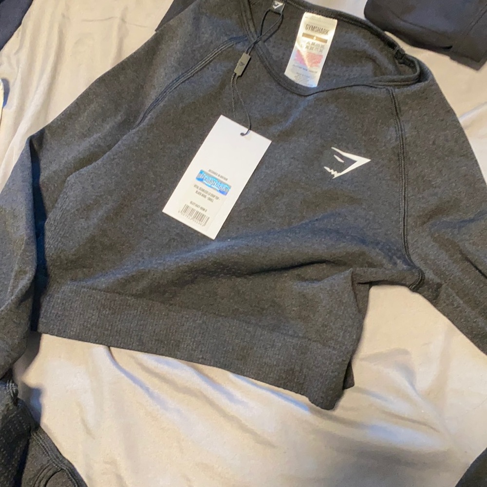 Brand new gymshark Vital seamless LS crop top! ✨